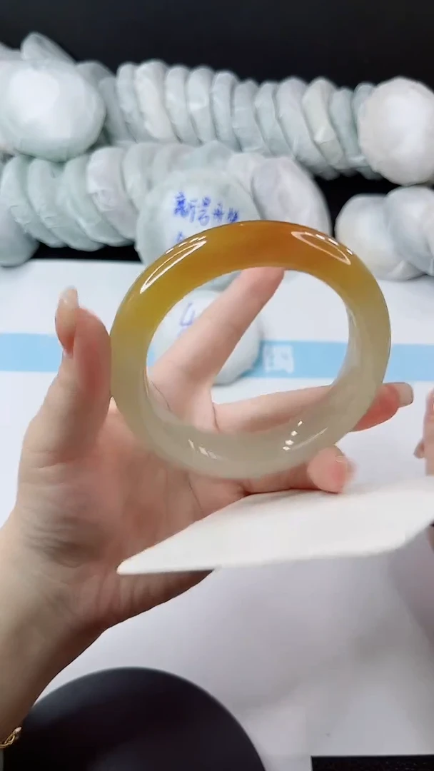 未镶嵌手镯石英质玉多样性发货L377-63