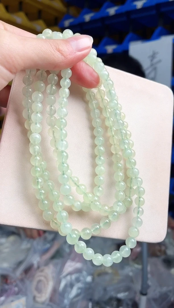 葡萄石未镶嵌项链945