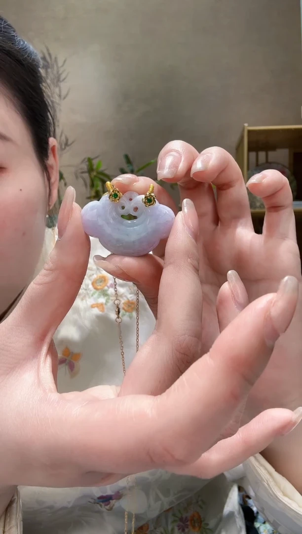 【闪购商品】翡翠耳饰未镶嵌吊坠