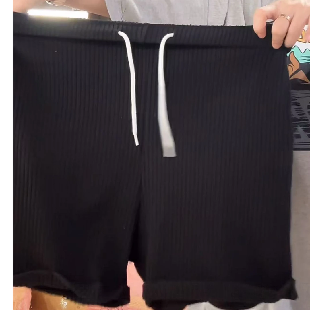 喜喜家东大门新款 短裤蓝色黑色