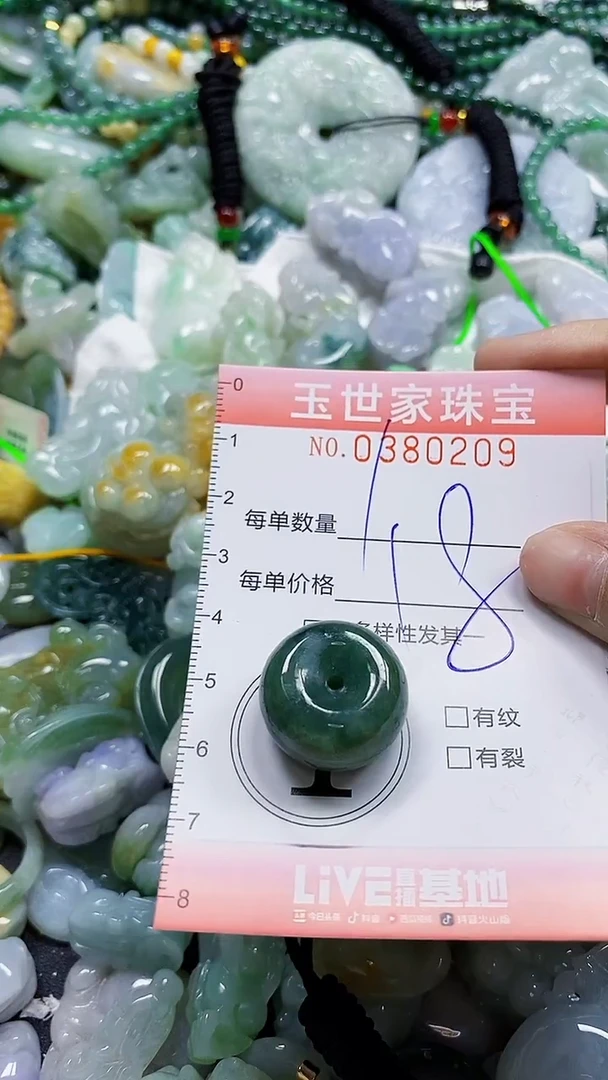 颈饰未镶嵌翡翠闪购0380219