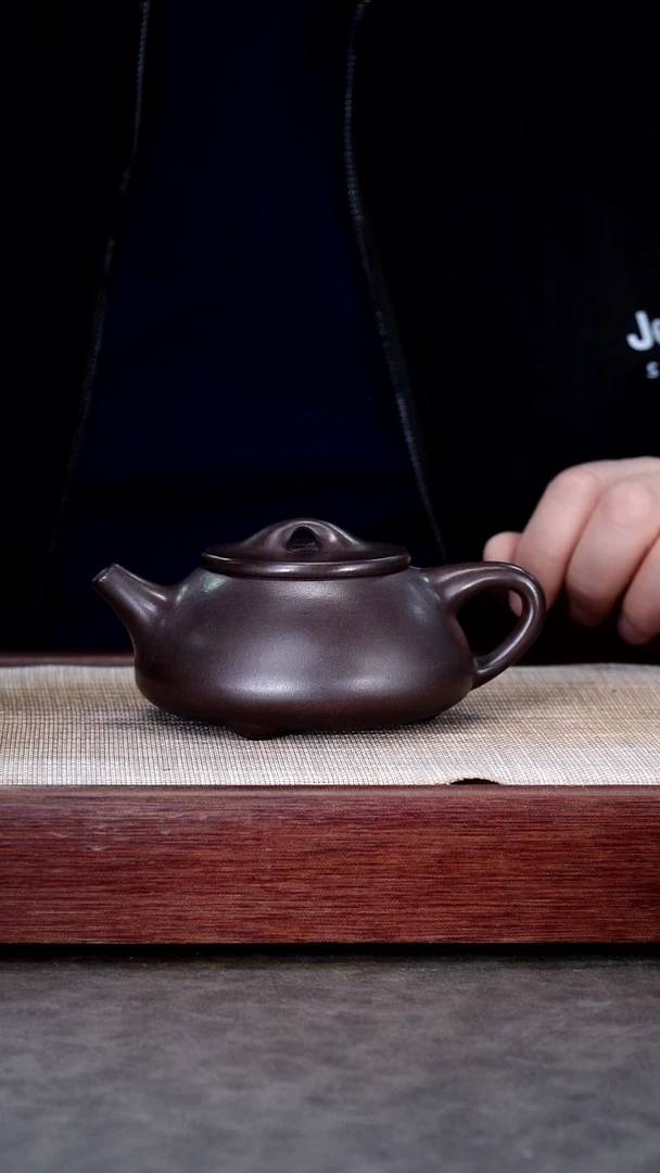 茶壶紫砂紫罗兰景舟石瓢