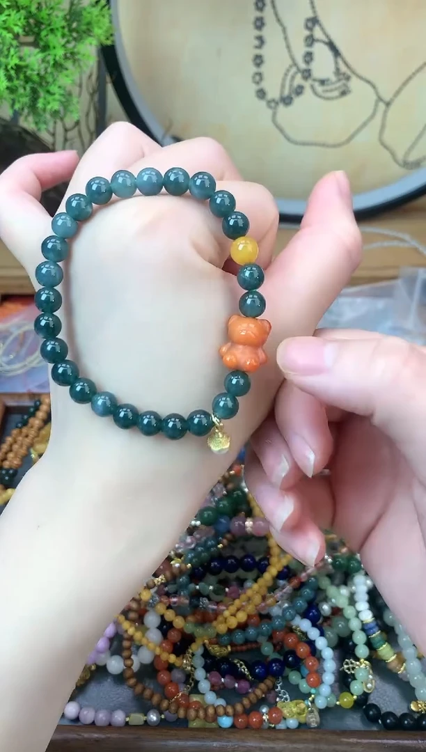 【闪购商品】翡翠手饰未镶嵌321手串