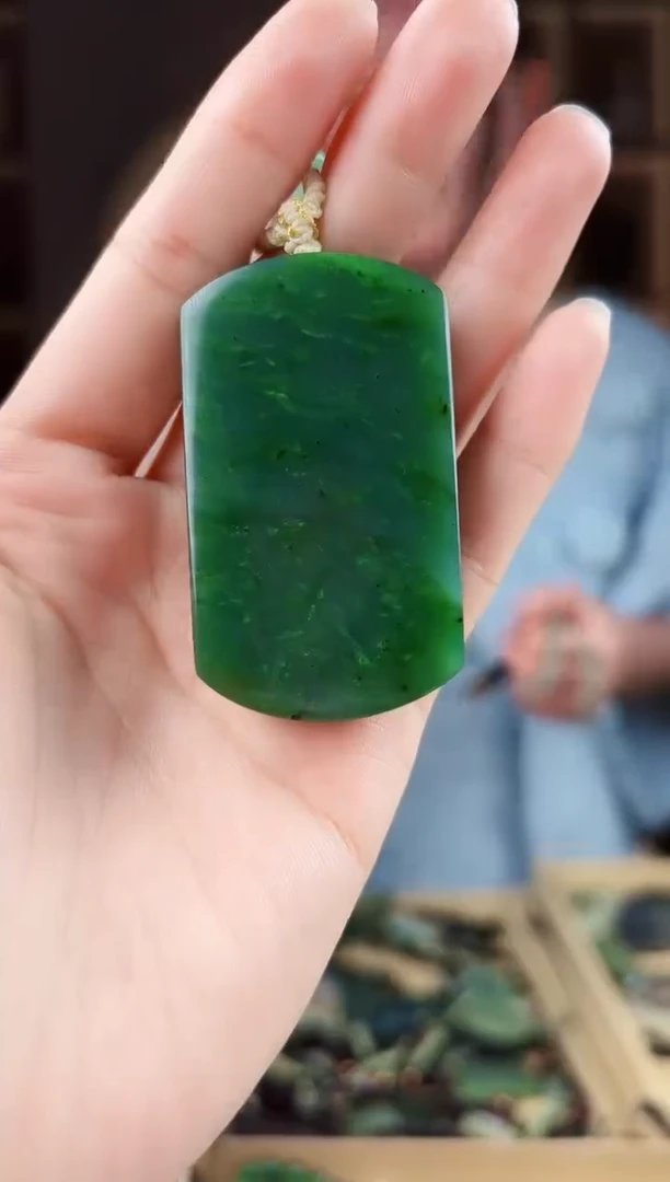 颈饰未镶嵌和田玉拍一发一，多样性发货