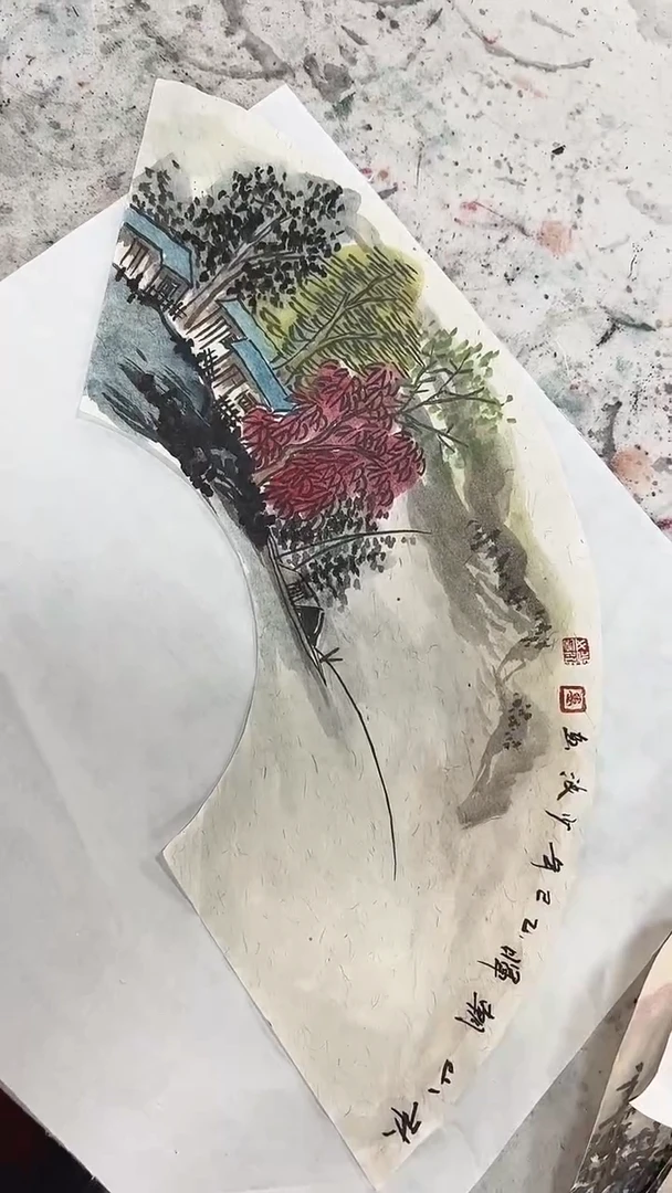 国画卢少波/国画/山水