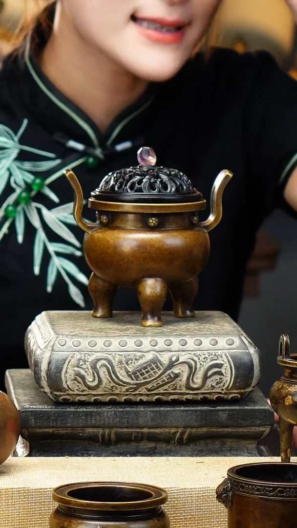 炉天下朝冠耳炉（小号）