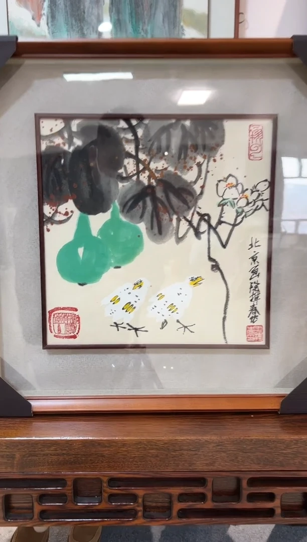 国画WHC 精品绘画作品-1花鸟
