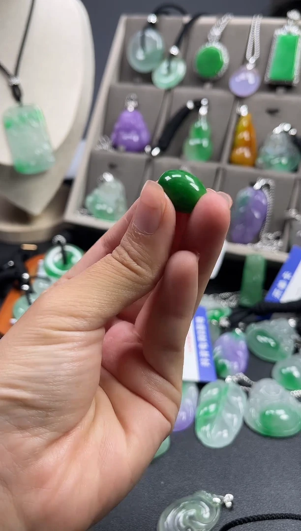 颈饰未镶嵌翡翠  所见即所得 一图一物