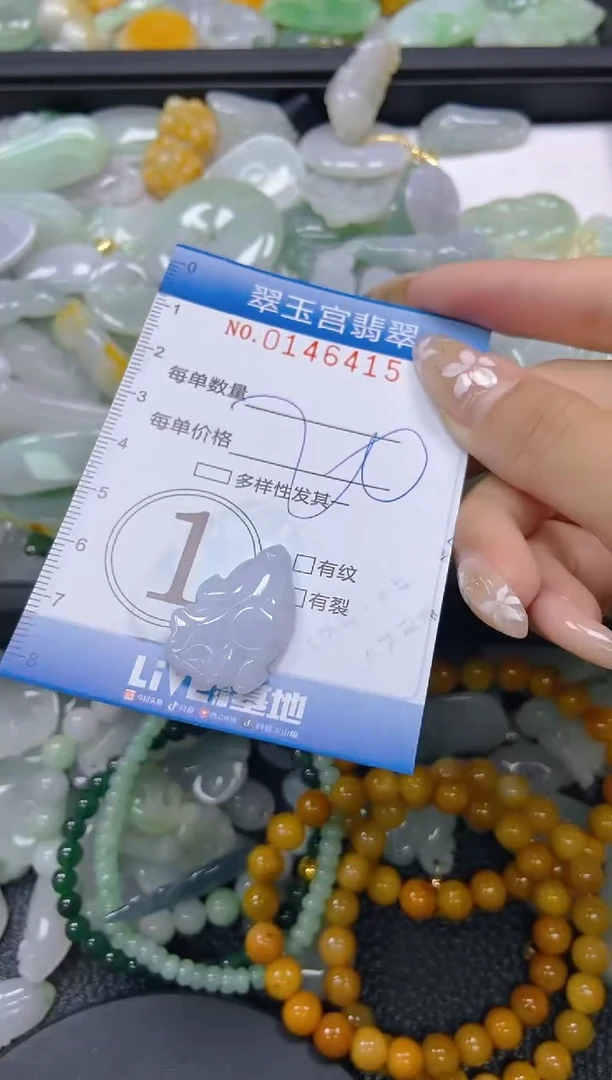 翡翠未镶嵌颈饰闪购0146415