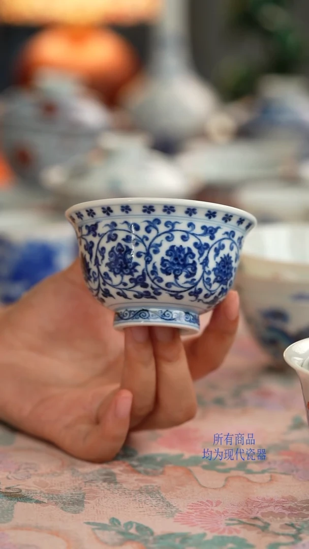 L**G松风馆缠枝莲小压手