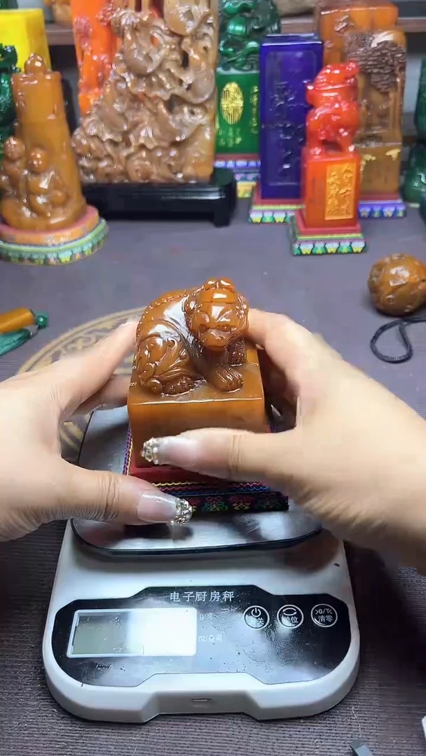 寿山石印石纯天然石料
