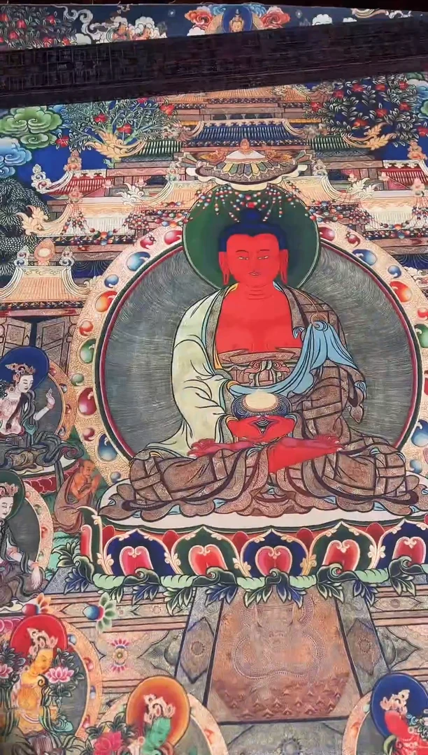 卷轴画东东唐卡tk160