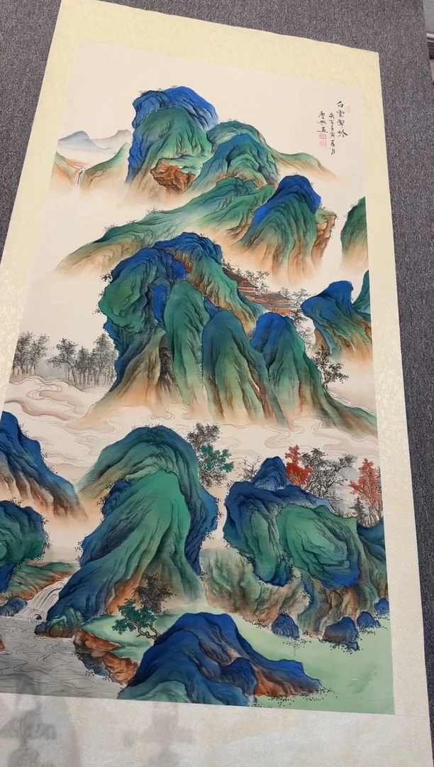 国画67赵隆轩美术馆李庆兴老师作品