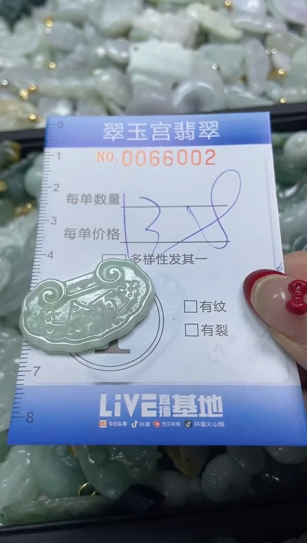 【闪购商品】翡翠颈饰未镶嵌闪购0066002