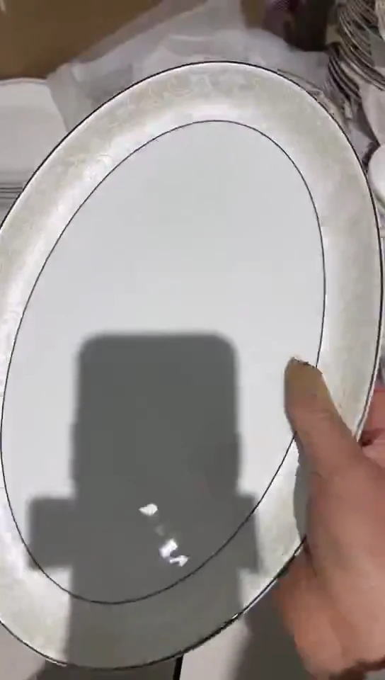 骨瓷隆达骨瓷傲雪12鱼1个