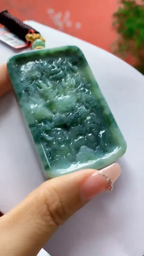 未镶嵌定制翡翠4852ty-毛货挂件51