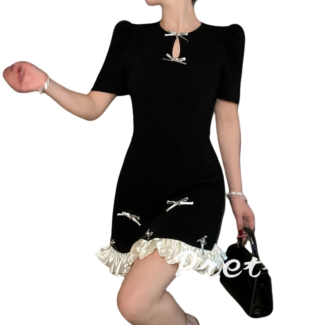 【思敏专属】 气质小个子日常修身连衣裙65397