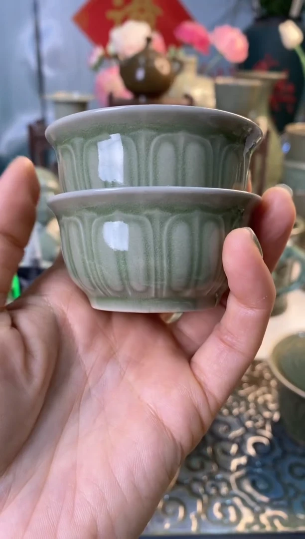 【闪购商品】微瑕 莲 纹 德 钟 壶 XT001两只