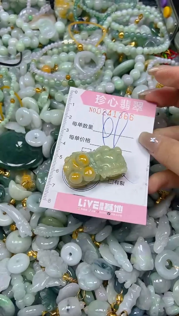 翡翠未镶嵌颈饰闪购0241366