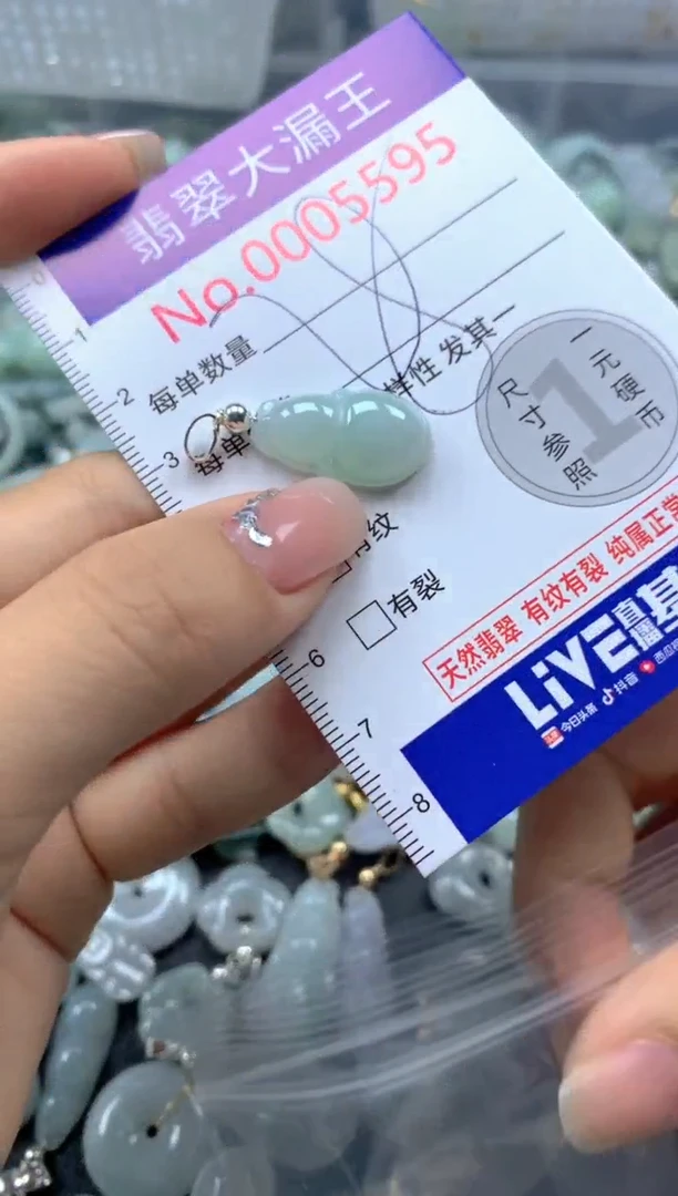 颈饰未镶嵌翡翠5595
