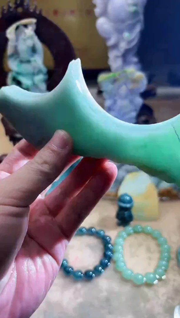 未镶嵌挂件翡翠A货张麦6714
