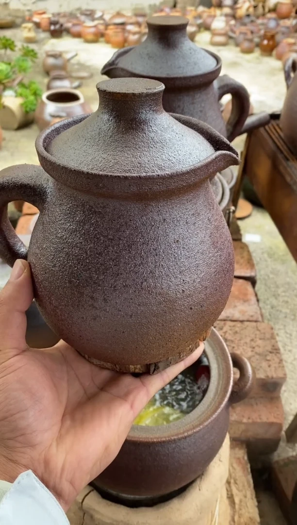 陶土1.2煮茶壶 中药罐