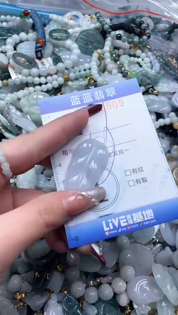 【闪购商品】翡翠颈饰未镶嵌闪购0123509多样性发其一