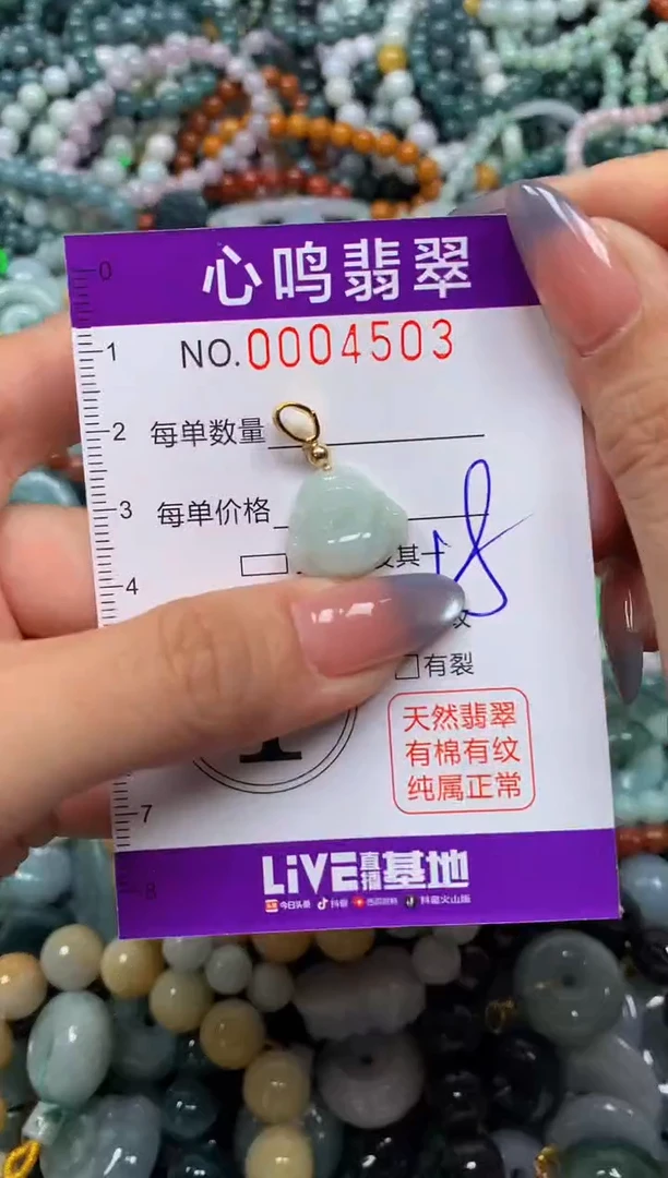 颈饰未镶嵌翡翠闪购004503