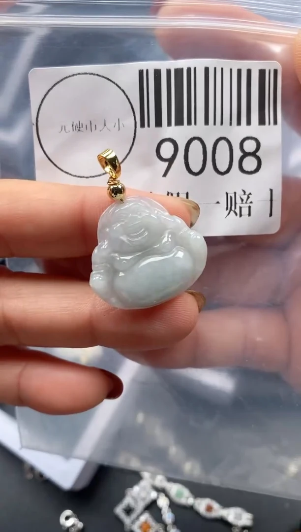 吊坠(不含链)未镶嵌翡翠9008