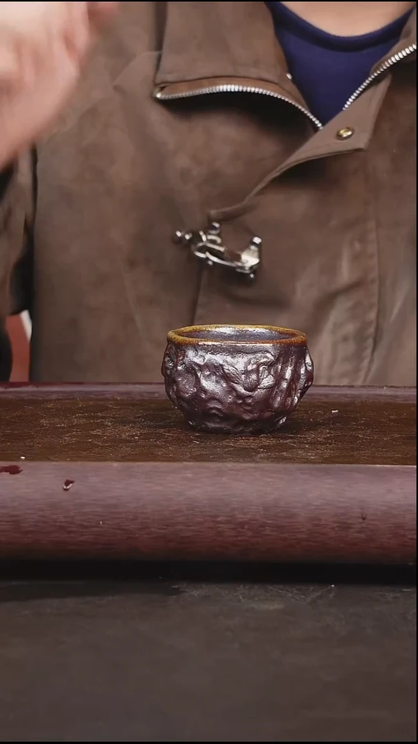 茶壶紫砂柴烧 杯