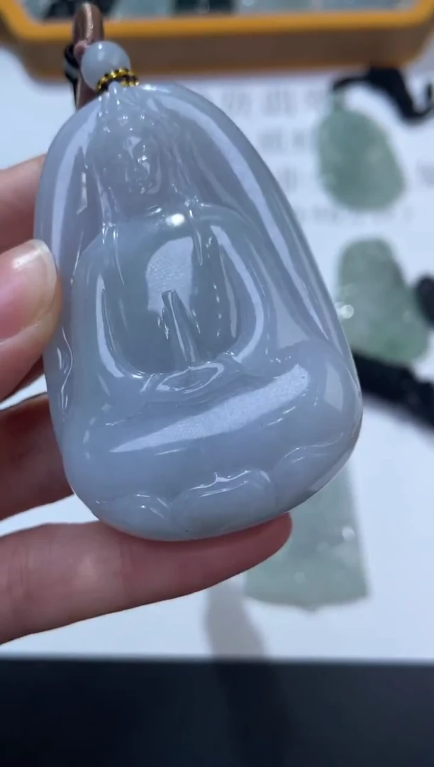 未镶嵌挂件翡翠374071   多人