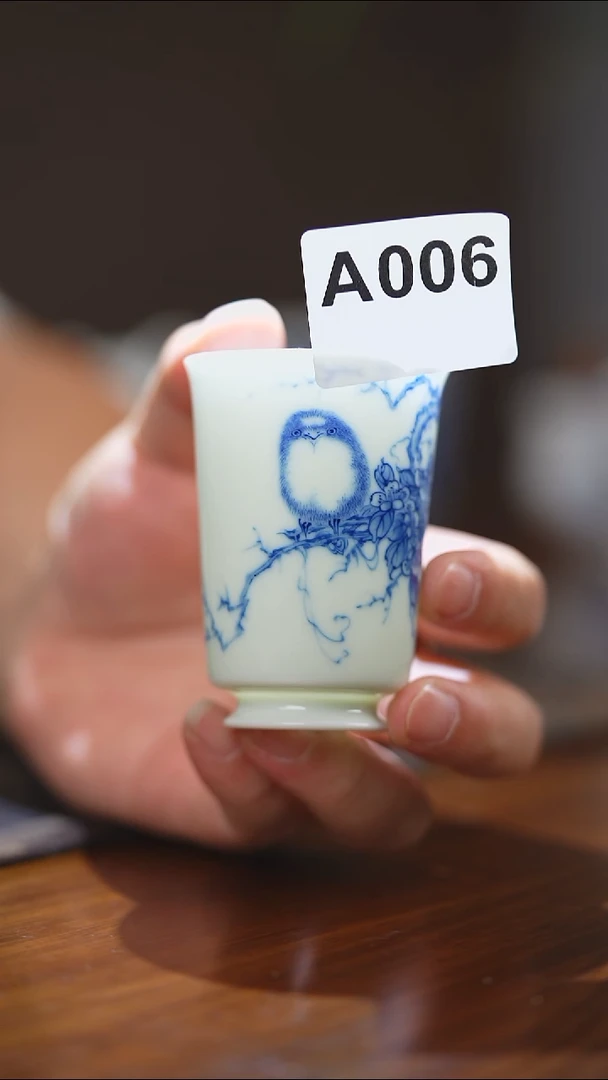 其他续真柴窑呆萌鸟单杯