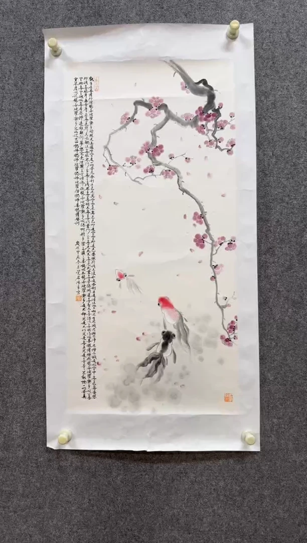 国画觉石老师手绘作品