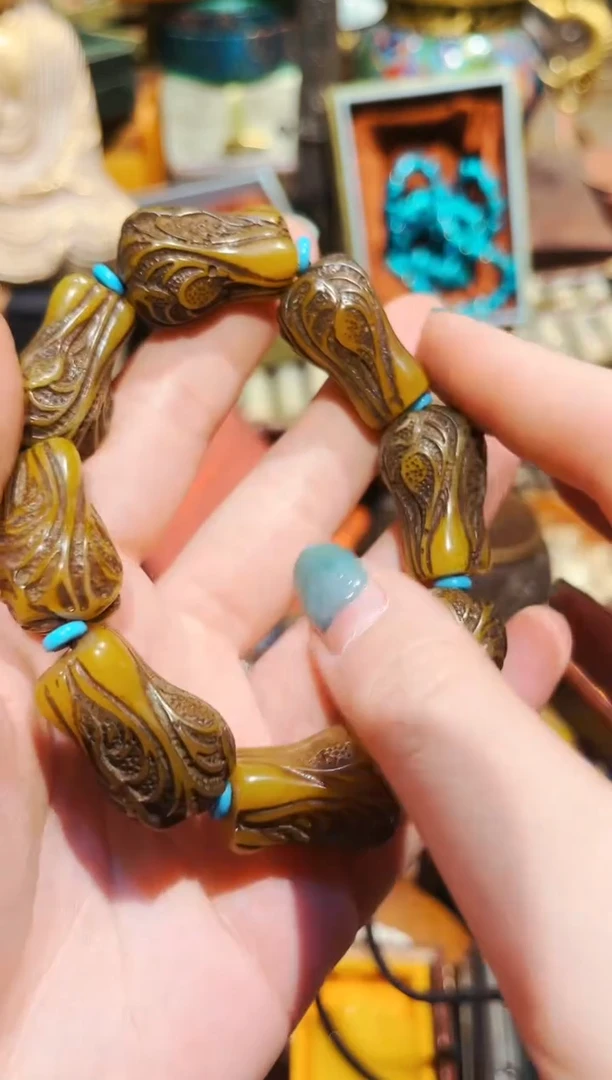 【闪购商品】蜜蜡颈饰未镶嵌七七精品专属链接49