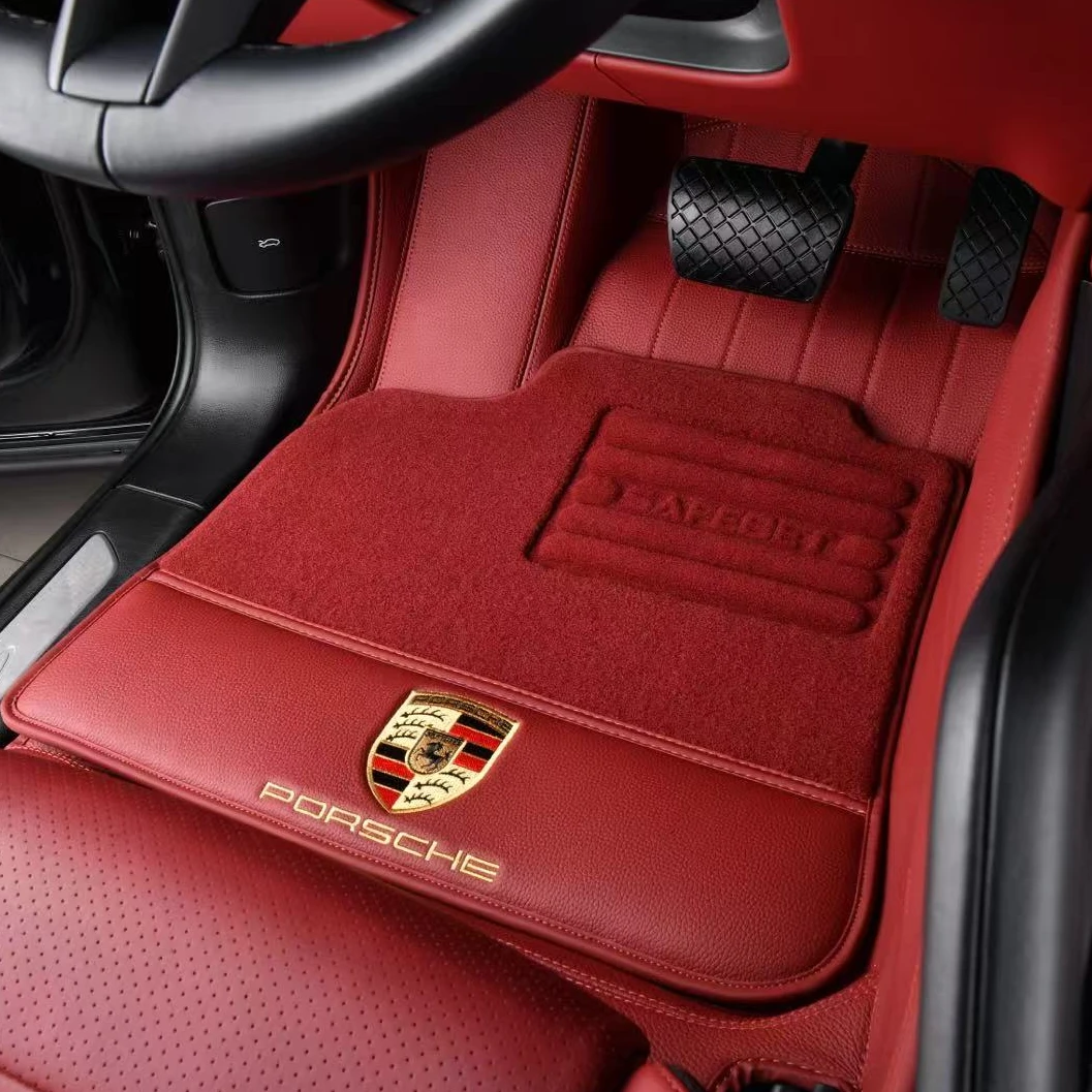 包退保障！【保时捷】官方甄选百德®卡宴帕拉梅拉911防滑全包围脚垫