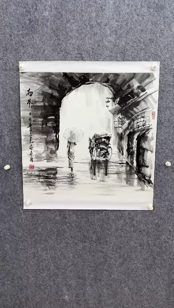 【闪购商品】国画ST-QZC人物绘画作品