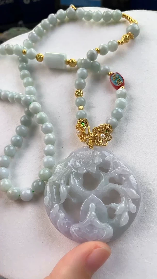 【闪购商品】翡翠颈饰未镶嵌定制翡翠288