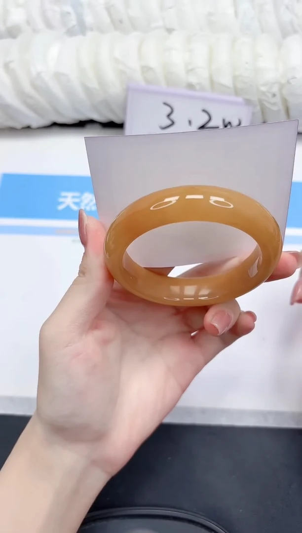 未镶嵌手镯石英质玉189-58-送女友