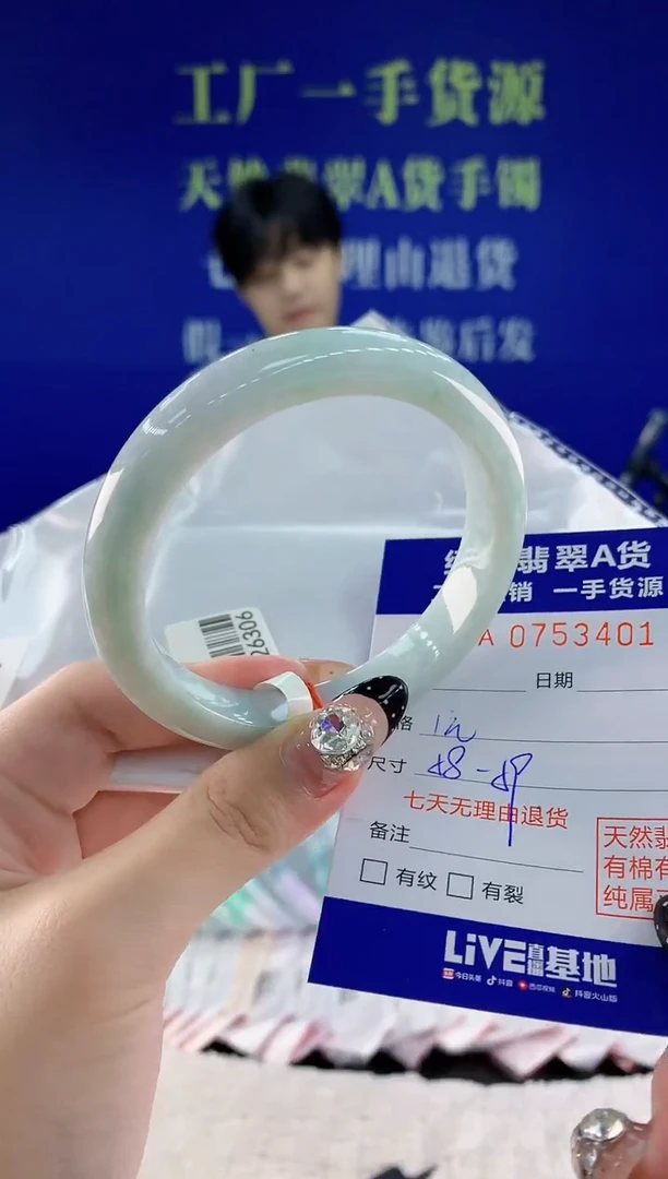 未镶嵌手镯翡翠01天然翡翠A货