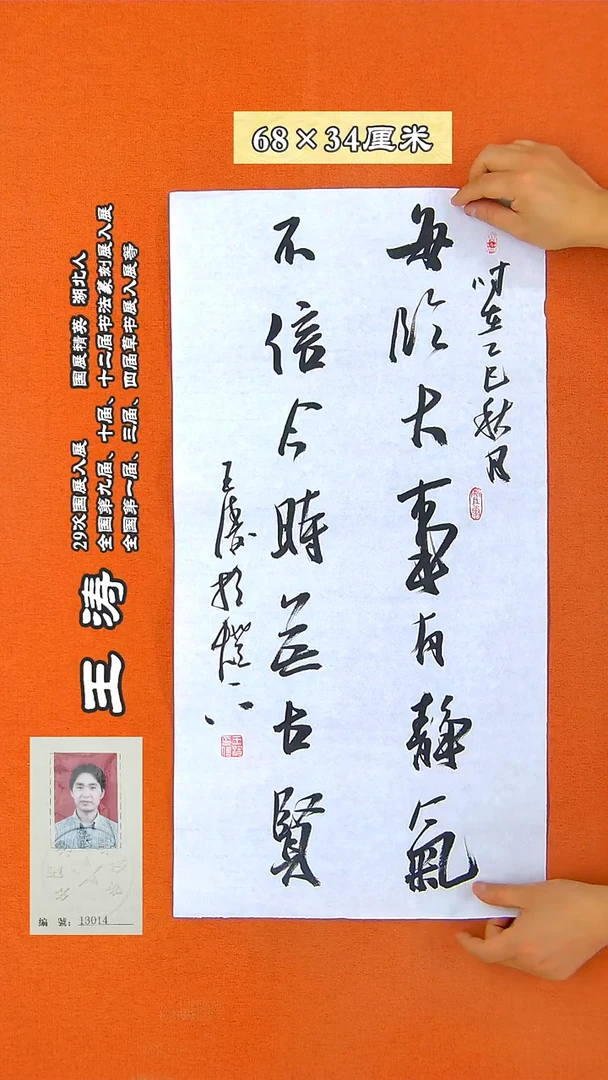 书法156D王涛书法作品