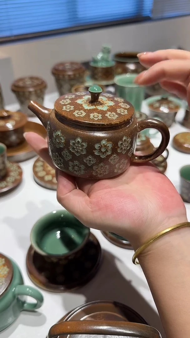青瓷手工茶器包邮