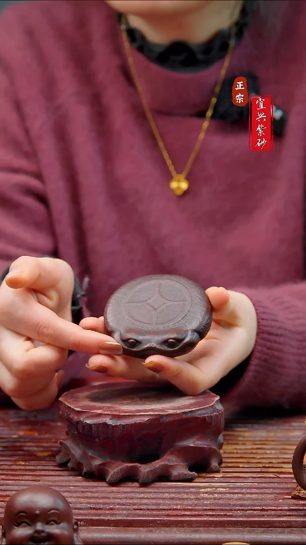 紫砂茶宠宜兴紫砂茶宠摆件