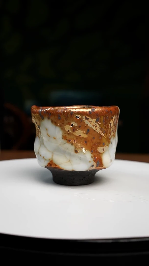 蒙涛新品金银彩志野杯