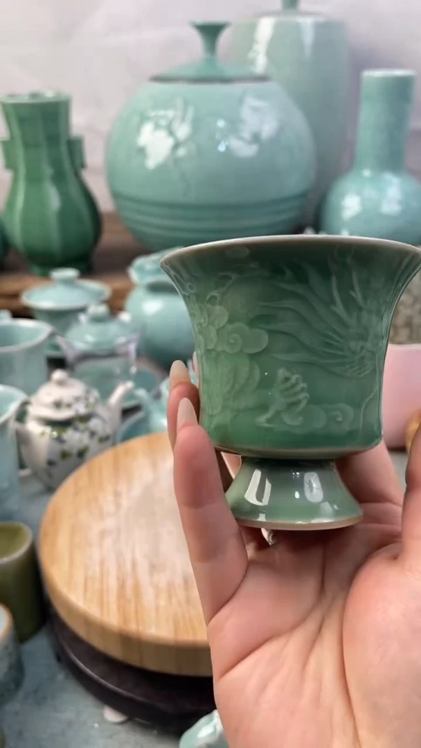 【闪购商品】特价福利 微瑕 慧仙青瓷