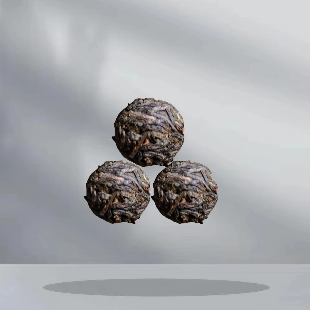 璞润元古茶【刮风寨茶王树一类龙珠】2024年普洱茶龙珠1颗