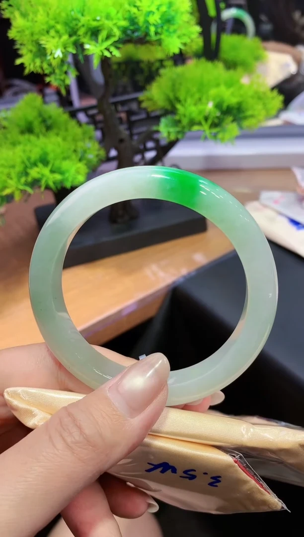 未镶嵌手镯翡翠K46天然A货缅甸翡翠60