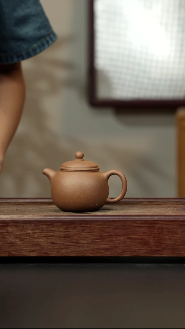 紫砂茶壶老段 小匏樽全手
