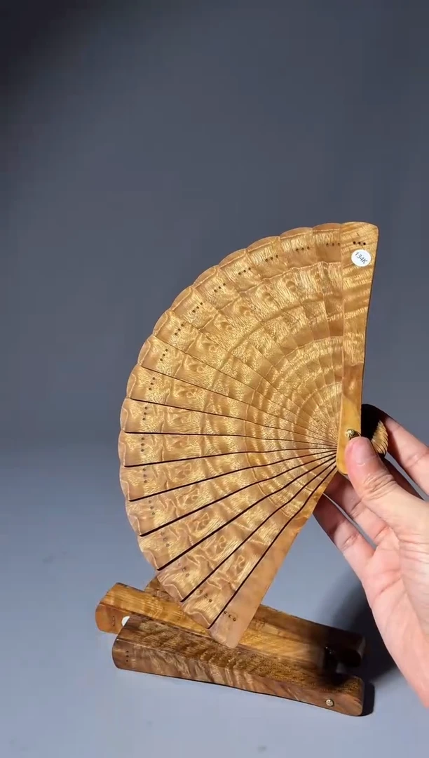 其他楠木（金丝楠）豆*134号15cm小叶桢楠扇子掌中扇