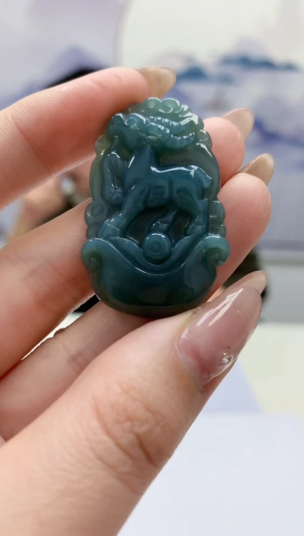 【闪购商品】翡翠颈饰未镶嵌5152jw-jj挂件3