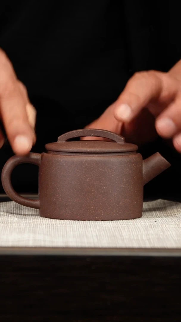 茶壶紫砂紫泥瓦当